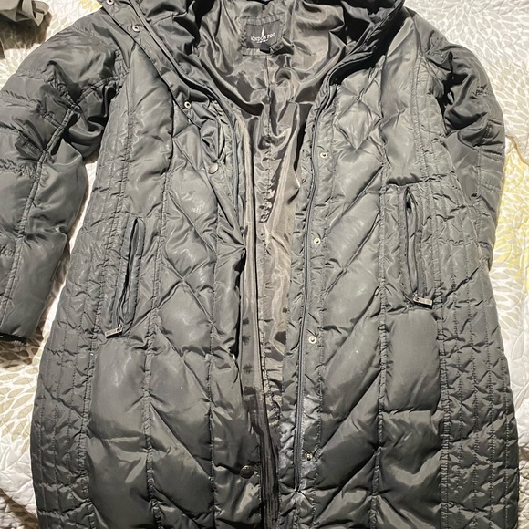 London Fog Girls' Reversible Quilted Midweight Jacket main image 1
